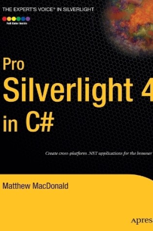 Cover of Pro Silverlight 4 in C#
