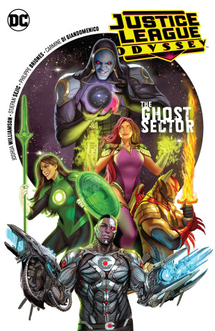 Book cover for Justice League Odyssey Vol. 1: The Ghost Sector