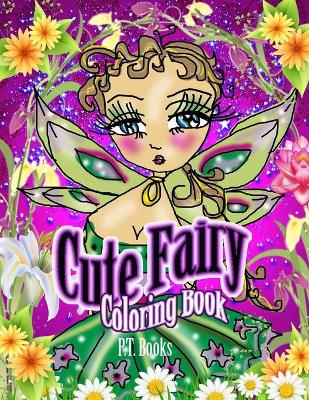 Book cover for Cute Fairy Coloring Book