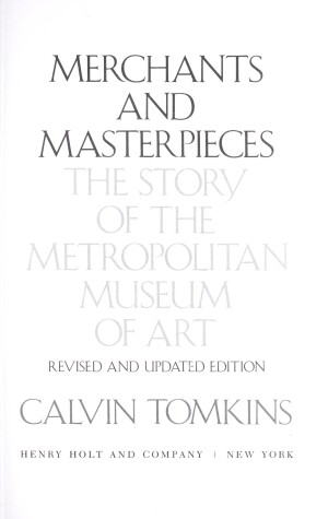 Book cover for Merchants and Masterpieces