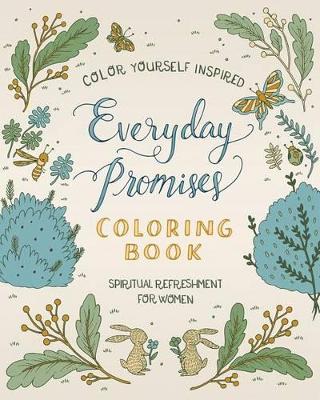 Book cover for Spiritual Refreshment for Women: Everyday Promises Coloring Book