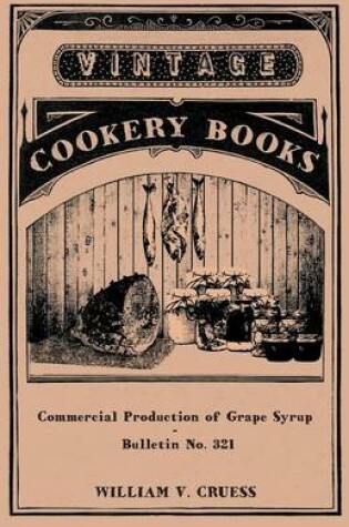 Cover of Commercial Production of Grape Syrup