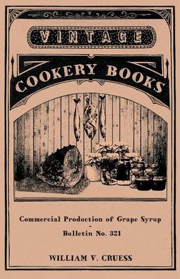 Book cover for Commercial Production of Grape Syrup