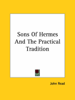 Book cover for Sons of Hermes and the Practical Tradition