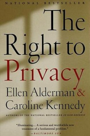 Cover of Right to Privacy