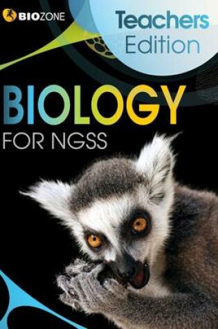 Cover of Biology for NGSS Teacher's Edition