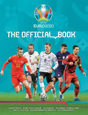 Book cover for UEFA EURO 2020: The Official Book