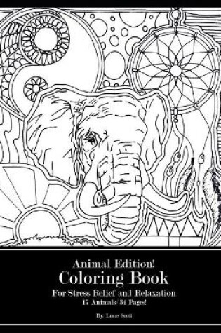 Cover of Animal Edition! Coloring Book