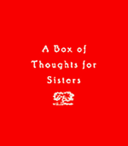 Book cover for A Box of Thoughts for Sisters