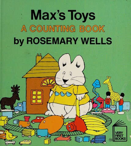 Book cover for Wells Rosemary : Max'S Toys (Board Book)