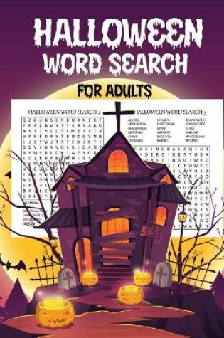 Cover of Halloween Word Search For Adults