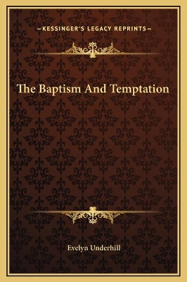 Book cover for The Baptism And Temptation