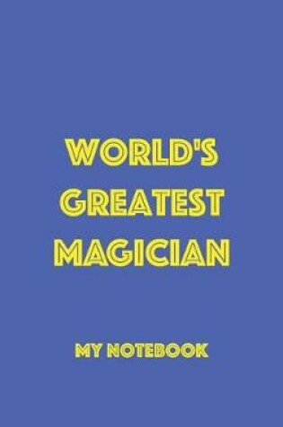 Cover of World's Greatest Magician Notebook