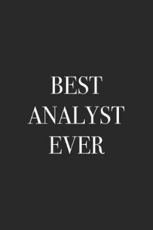 Cover of Best Analyst Ever