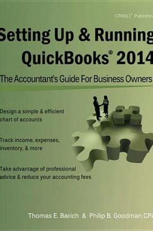 Cover of Setting Up & Running QuickBooks 2014