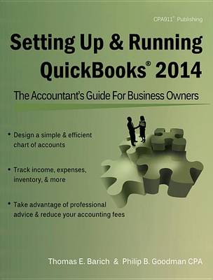 Book cover for Setting Up & Running QuickBooks 2014
