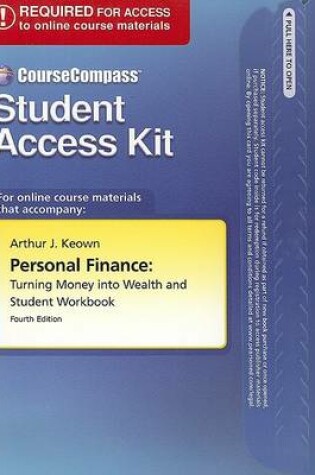 Cover of CourseCompass, Student Access Kit, Personal Finance