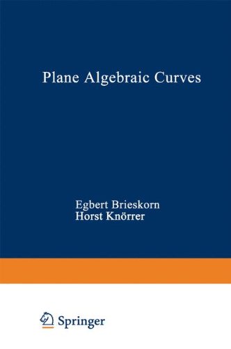 Book cover for Plane Algebraic Curves