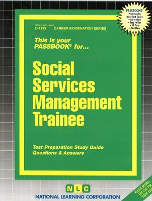 Book cover for Social Services Management Trainee