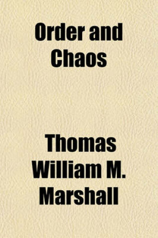 Cover of Order and Chaos