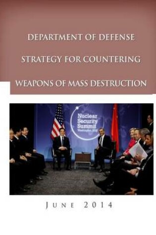 Cover of Department of Defense Strategy for Countering Weapons of Mass Destruction