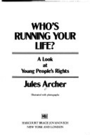 Cover of Who's Running Your Life?