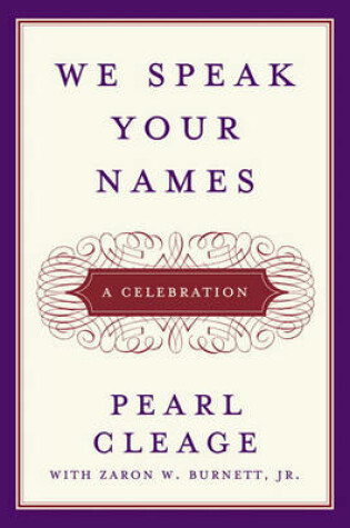Cover of We Speak Your Names