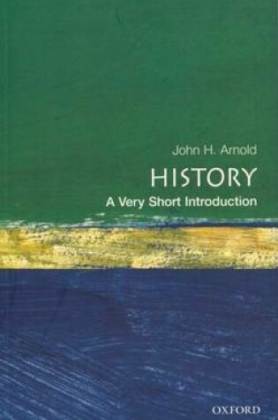 Cover of History: A Very Short Introduction