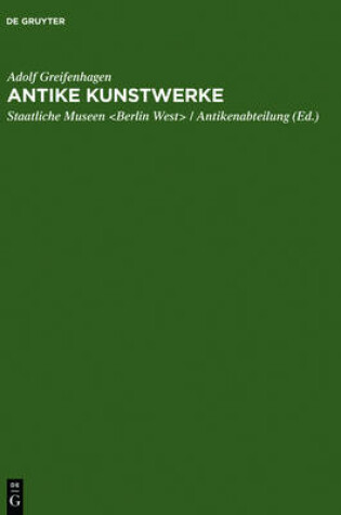 Cover of Antike Kunstwerke