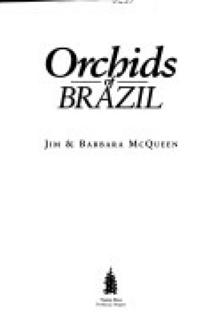 Cover of Orchids of Brazil