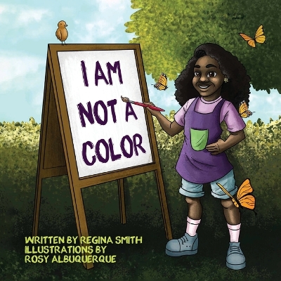 Book cover for I Am Not A Color