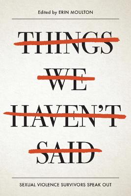Book cover for Things We Haven't Said