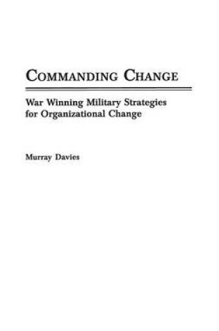 Cover of Commanding Change