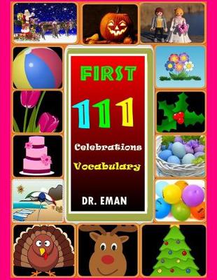 Book cover for First 111 Celebrations Vocabulary