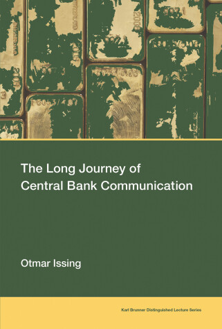 Cover of The Long Journey of Central Bank Communication