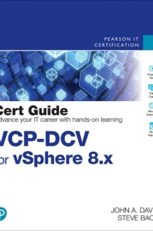 Cover of VCP-DCV for vSphere 8.x Cert Guide