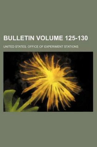 Cover of Bulletin Volume 125-130