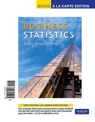 Book cover for Business Statistics, Books a la Carte Edition