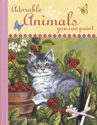 Book cover for Adorable Animals You Can Paint