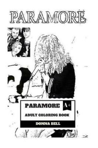 Cover of Paramore Adult Coloring Book