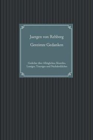 Cover of Gereimte Gedanken