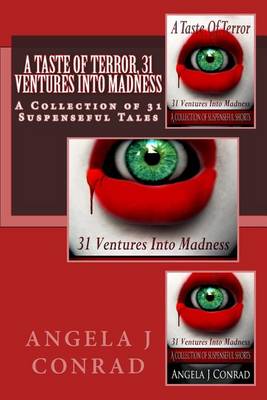 Book cover for A Taste Of Terror, 31 Ventures Into Madness