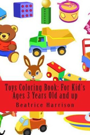 Cover of Toys Coloring Book
