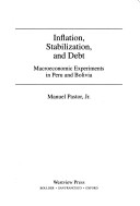 Book cover for Inflation, Stabilization, And Debt