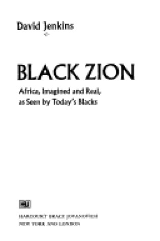 Cover of Black Zion