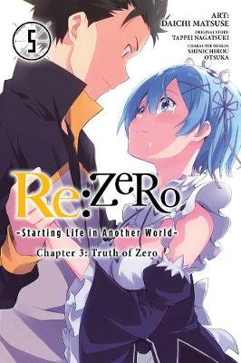 Book cover for re:Zero Starting Life in Another World, Chapter 3: Truth of Zero, Vol. 5
