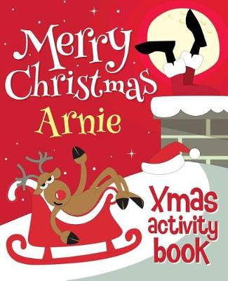 Book cover for Merry Christmas Arnie - Xmas Activity Book