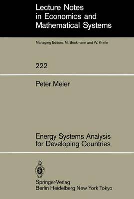 Cover of Energy Systems Analysis for Developing Countries