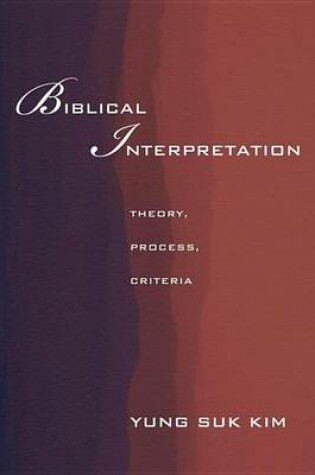 Cover of Biblical Interpretation