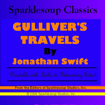 Book cover for Gulliver's Travels (Sparklesoup Classics)